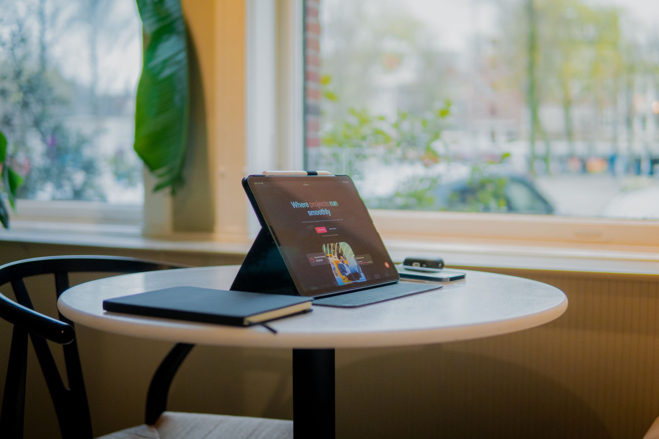 Tablet Table View Design Tablet on Table · Free Stock Photo