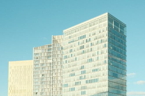 Immagine gratuita di città, edifici per uffici, file