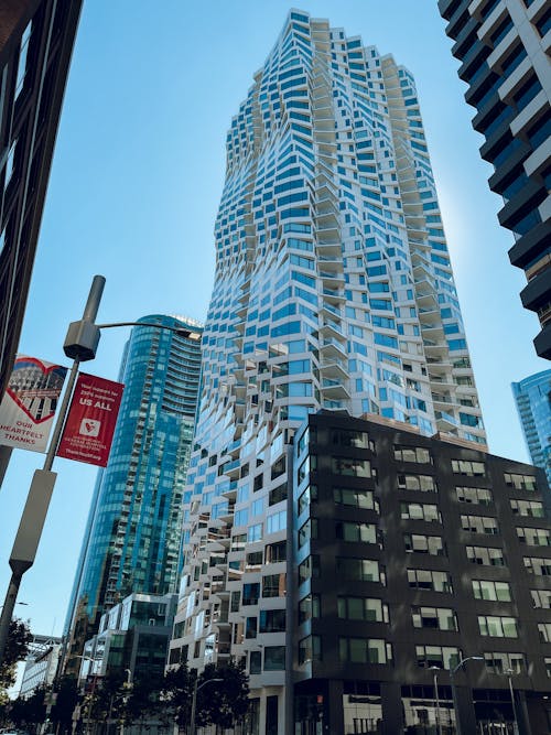 Modern Skyscrapers in Downtown