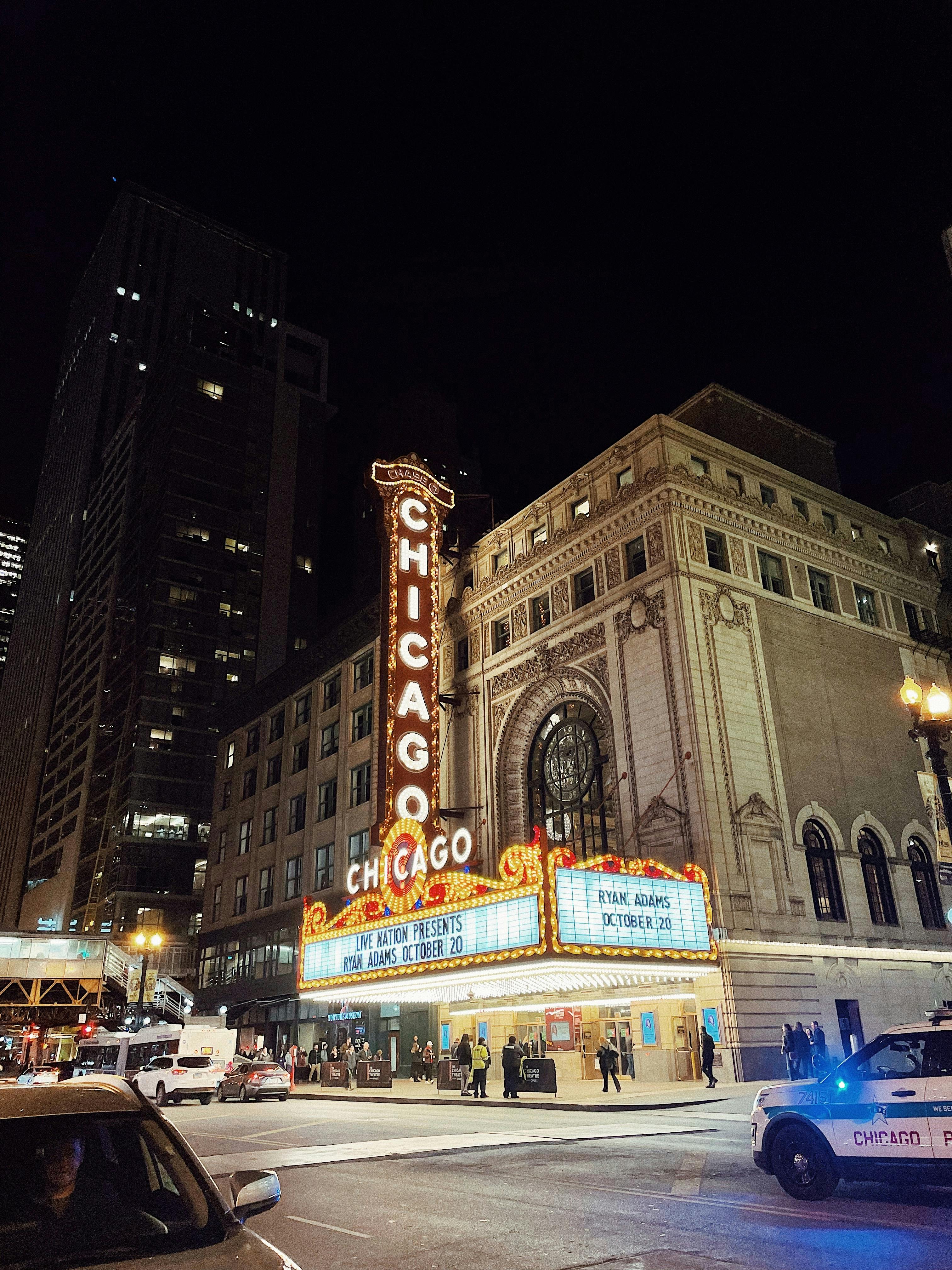 Ingyenes stockfotó a chicagói színház, Amerikai egyesült államok, art deco témában Stockfotó
