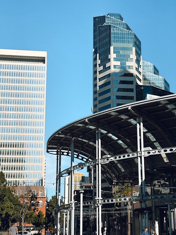 Free Skyscrapers in Downtown Stock Photo