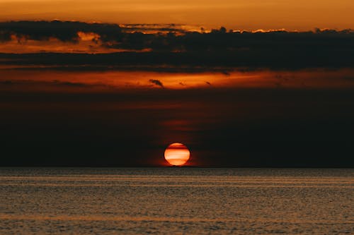 Calm Sea at Sunset