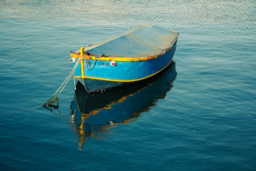 Kostnadsfri bild av båt, blå, färg