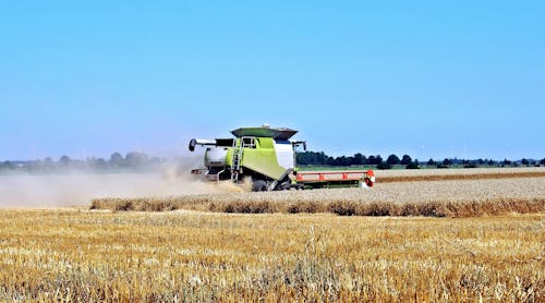 Truk Berkebun Hijau