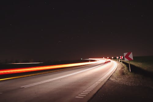 Fotobanka s bezplatnými fotkami na tému auto, cesta, dlhá expozícia