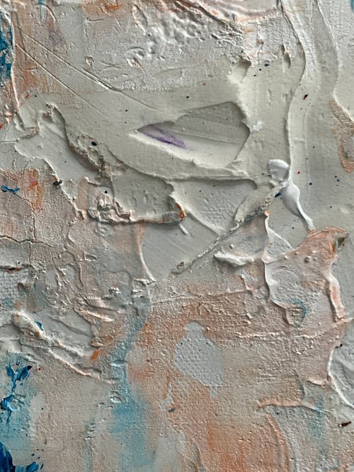 Closeup of a Surface with Paint