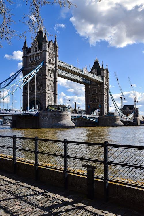 View of the Tower Bridge, London, England, UK 