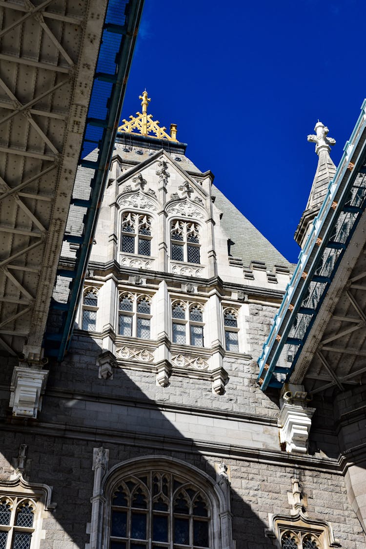 Ornamented, Vintage Building In London