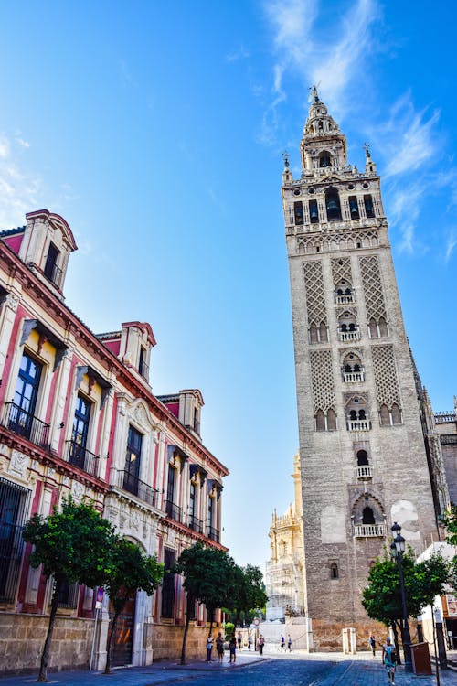 คลังภาพถ่ายฟรี ของ giralda, การท่องเที่ยว, จุดสังเกต