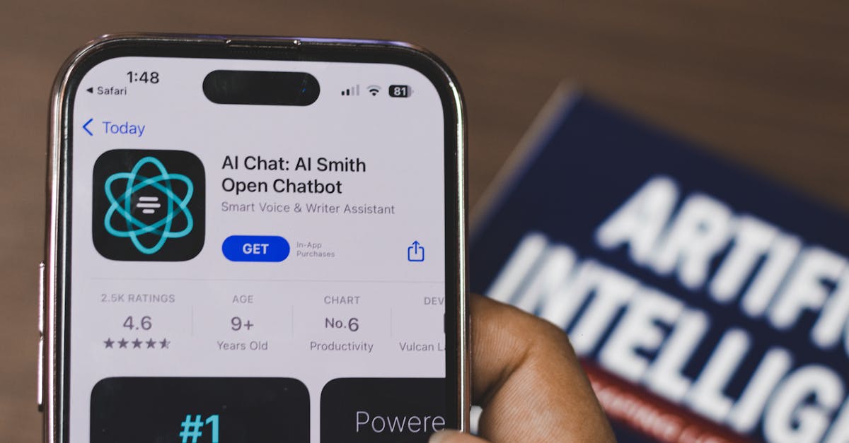 Webpage of Ai Chatbot, a prototype AI Smith Open chatbot, is seen on the website of OpenAI, on a apple smartphone. Examples, capabilities, and limitations are shown.