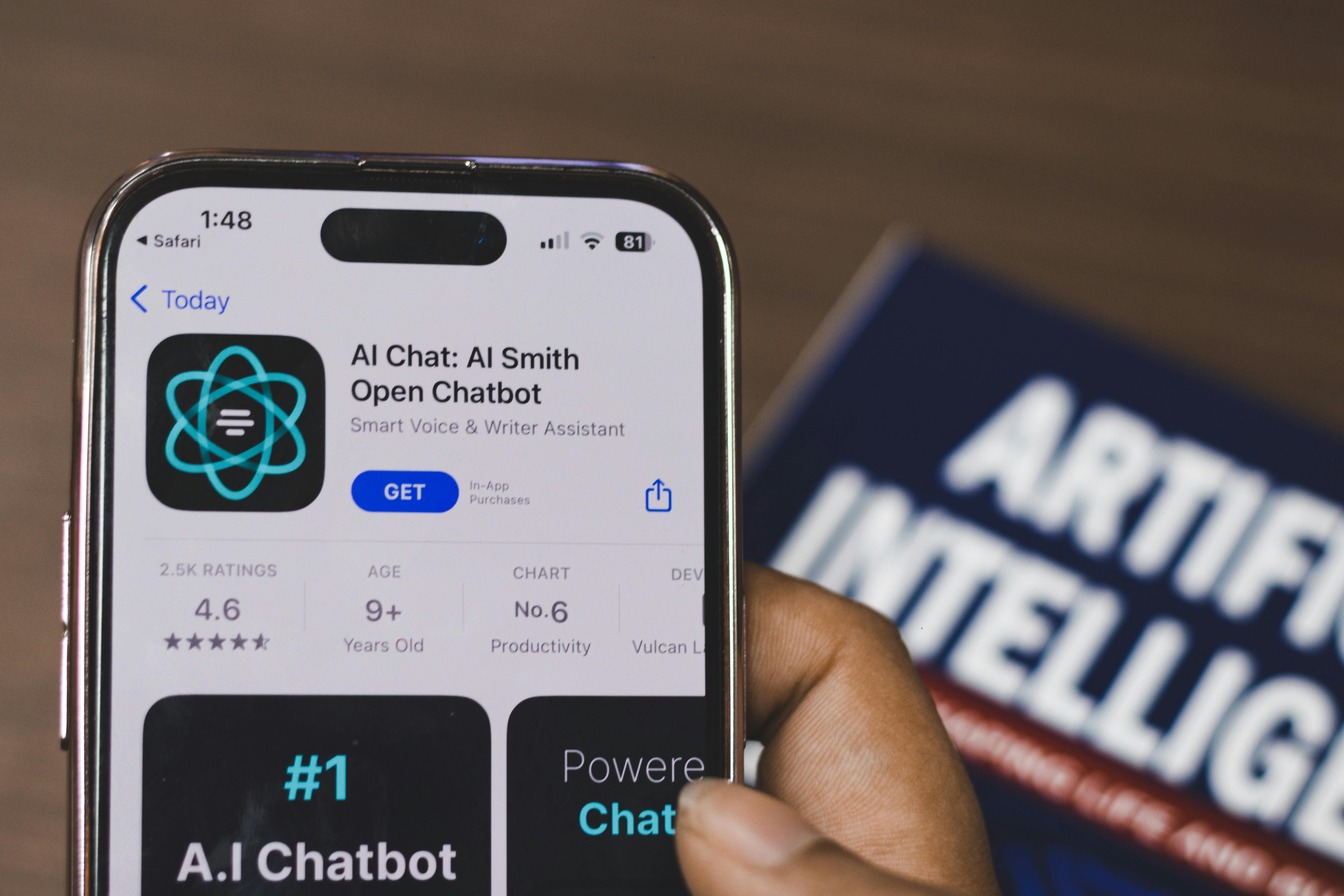 free-photo-of-webpage-of-ai-chatbot-a-prototype-ai-smith-open-chatbot-is-seen-on-the-website-of-openai-on-a-apple-smartphone-examples-capabilities-and-limitations-are-shown