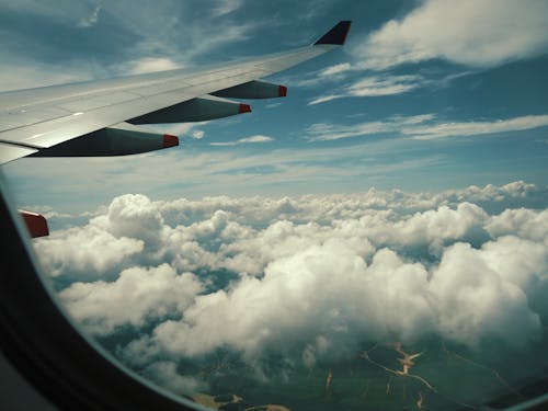 Clouds Seen From an Airplane 