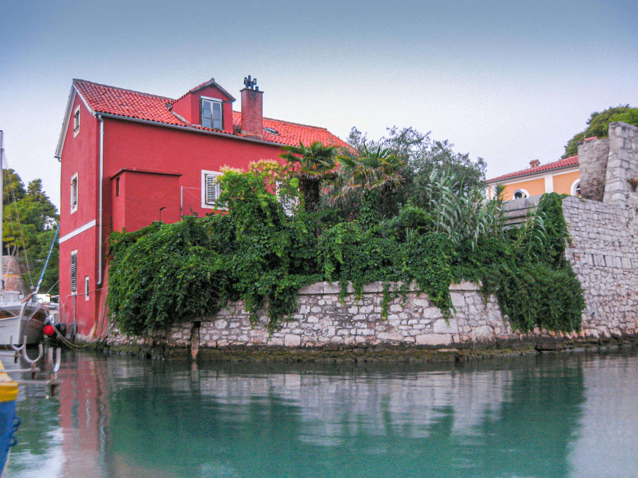 Red House in Zadar's Old Town by Sun Pixel Photography