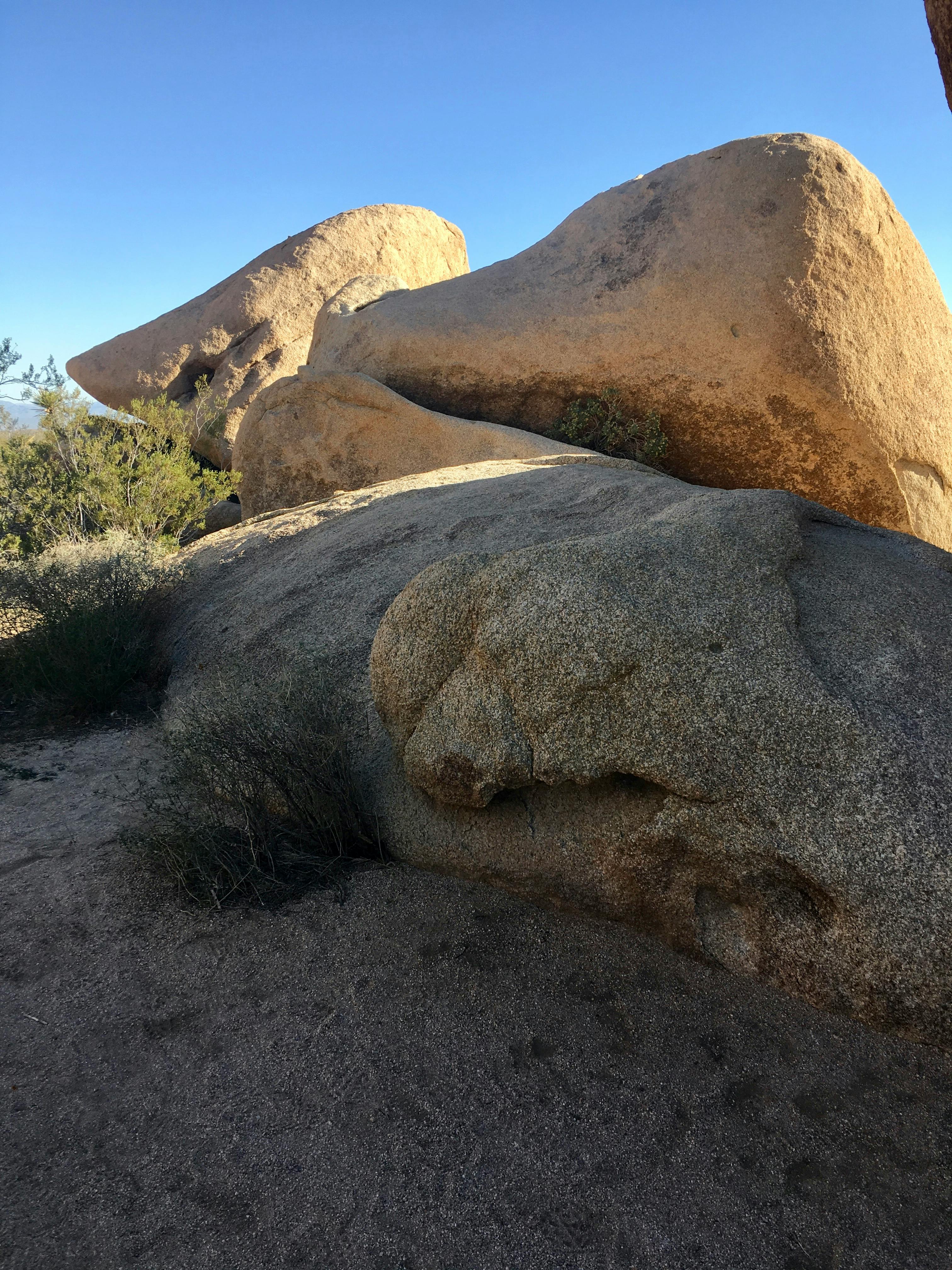 Free stock photo of boulder, desert, rock