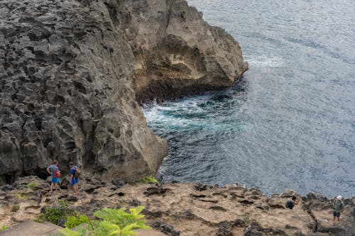 Foto d'estoc gratuïta de Costa, empinat, fent excursionisme