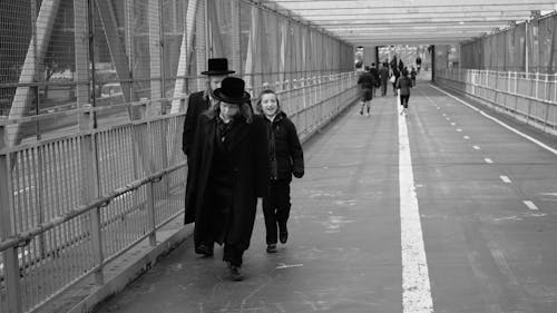 Gratis stockfoto met amerika, de brug van williamsburg, eenkleurige fotografie