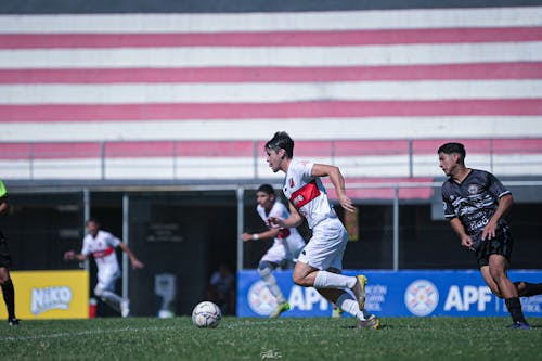 Men on Football Match