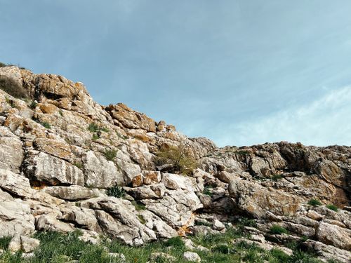 Free Breathtaking rocky landscape in Shymkent, showcasing natural beauty of South Kazakhstan Province. Stock Photo