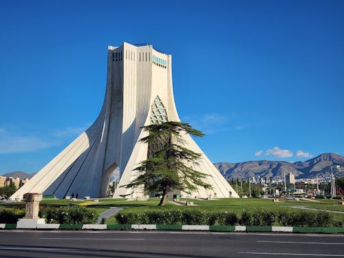 Azadi Tower in Tehran in Iran