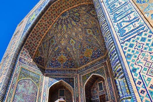Samarkand Registan at dawn — Silk Road — Uzbekistan