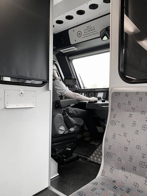 Free stock photo of lokalbahn, train interior, zug