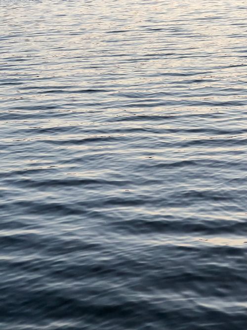 Free A serene view of a calm lake surface with gentle ripples, perfect for backgrounds or relaxation themes. Stock Photo