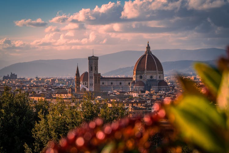 Cathedral Of Saint Mary Of The Flower In Florence