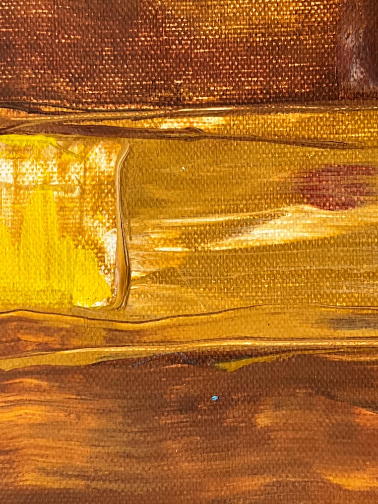 An Abstract Yellow Painting