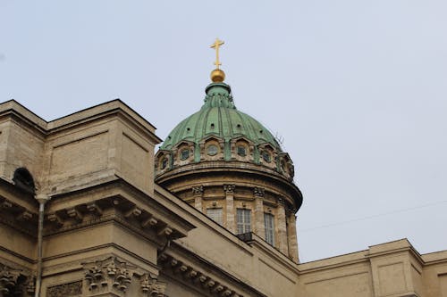 Photo of the Dome of the Kazan Cathedral in Saint Petersburg, Russia