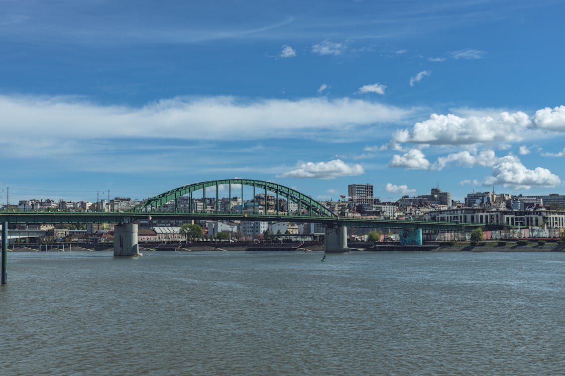 Old Sava Bridge in Serbia