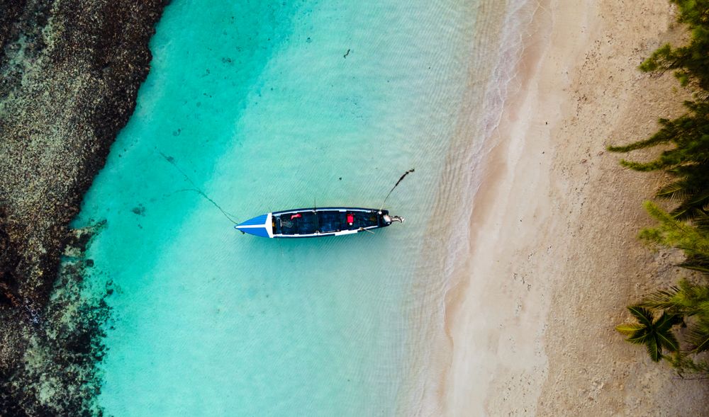 Coastal scenery in Jamaica