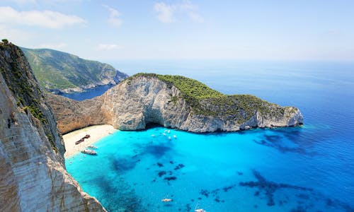 Kostnadsfri bild av blå, fågelperspektiv, grekland