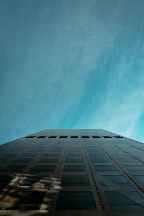 垂直ショット, 壁, 建物の外観の無料の写真素材