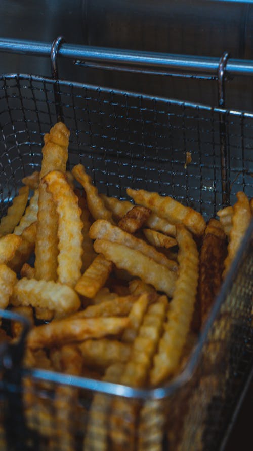 PAPAS FRITAS EN LA FREIDORA