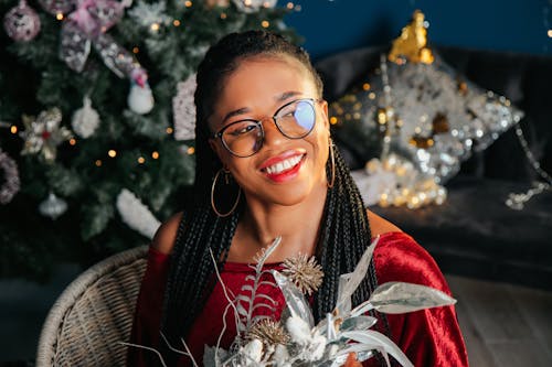 Foto profissional grátis de alegre, animado, árvore de Natal