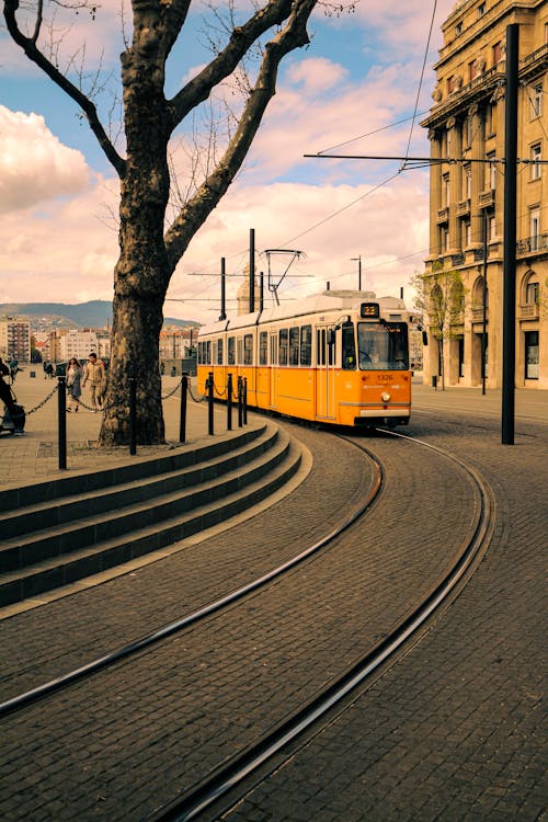 Vintage Tram in Budapest