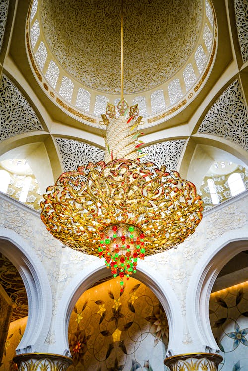 伊斯蘭教, 內部, 吊燈 的 免费素材图片