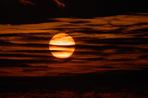 Základová fotografie zdarma na téma měsíc, mraky, příroda