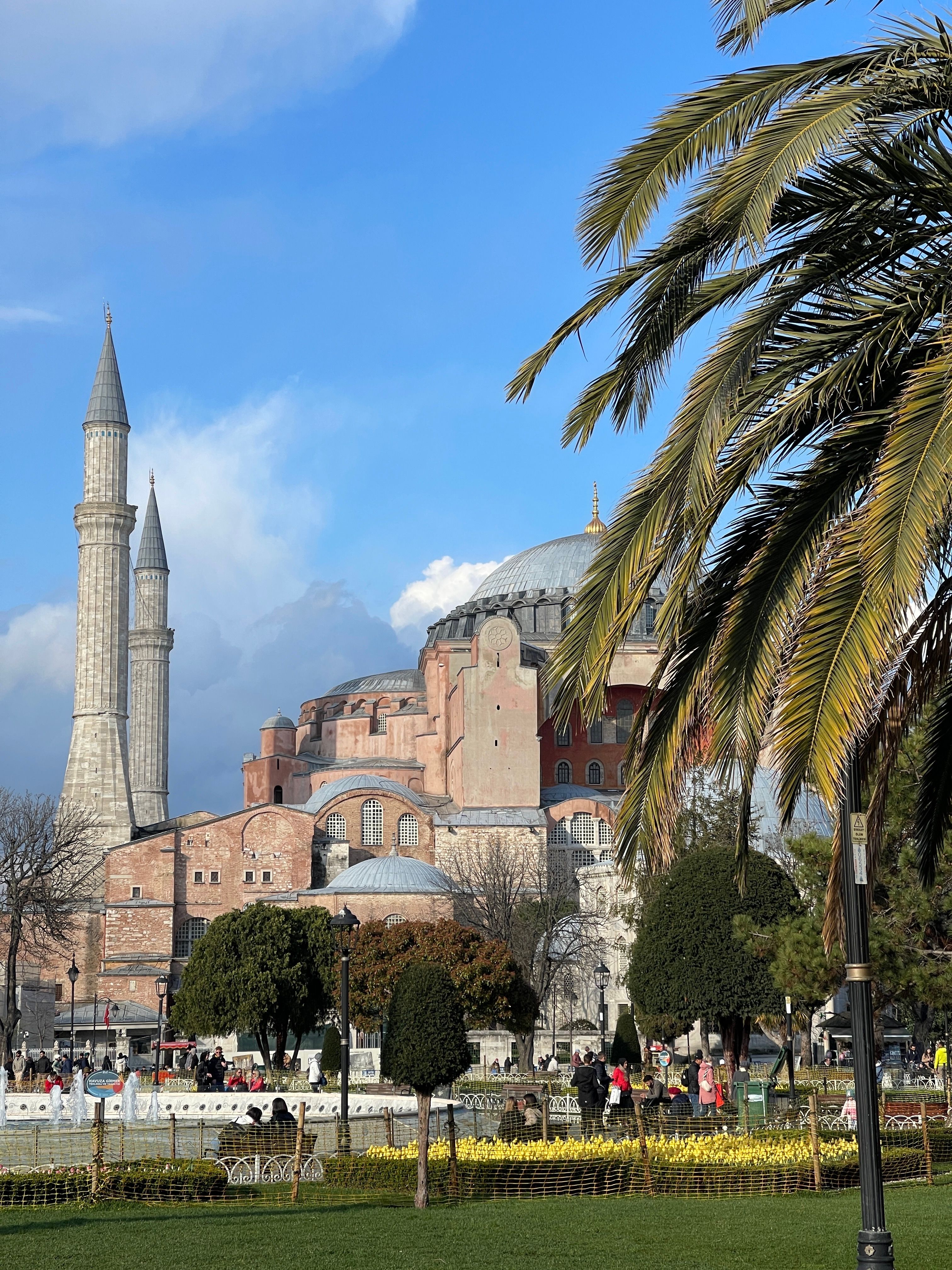 Hagia Sophia Seen from Sultan Ahmet Park · Free Stock Photo