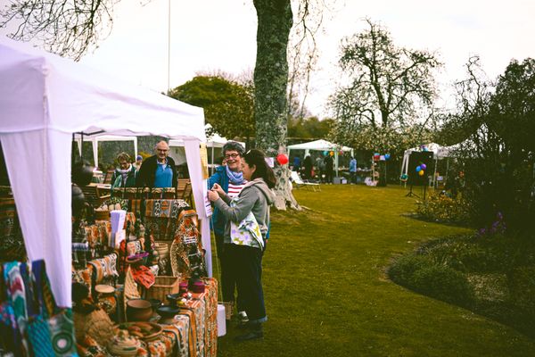 Mercatino nel parco