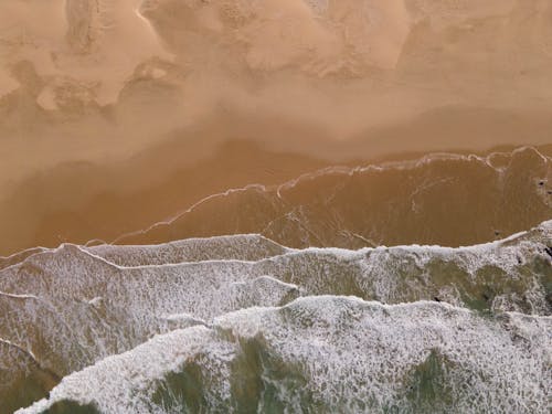 Snow on Mountains Peaks