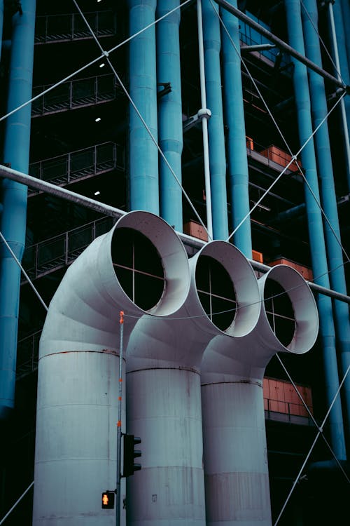 Pipes in Factory