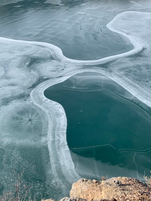 Photos gratuites de côte, eau, gelé