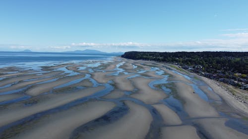 Gratis stockfoto met dronefoto, eb, kustlijn