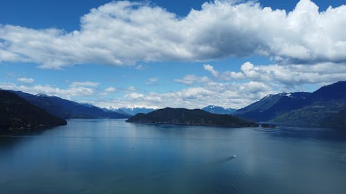 Immagine gratuita di cloud, collina, fiordo