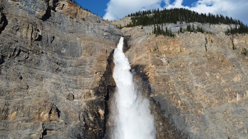 Foto d'estoc gratuïta de aigua que flueix, alt, cascada