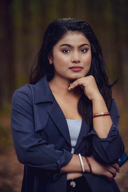 Portrait of Woman in Suit