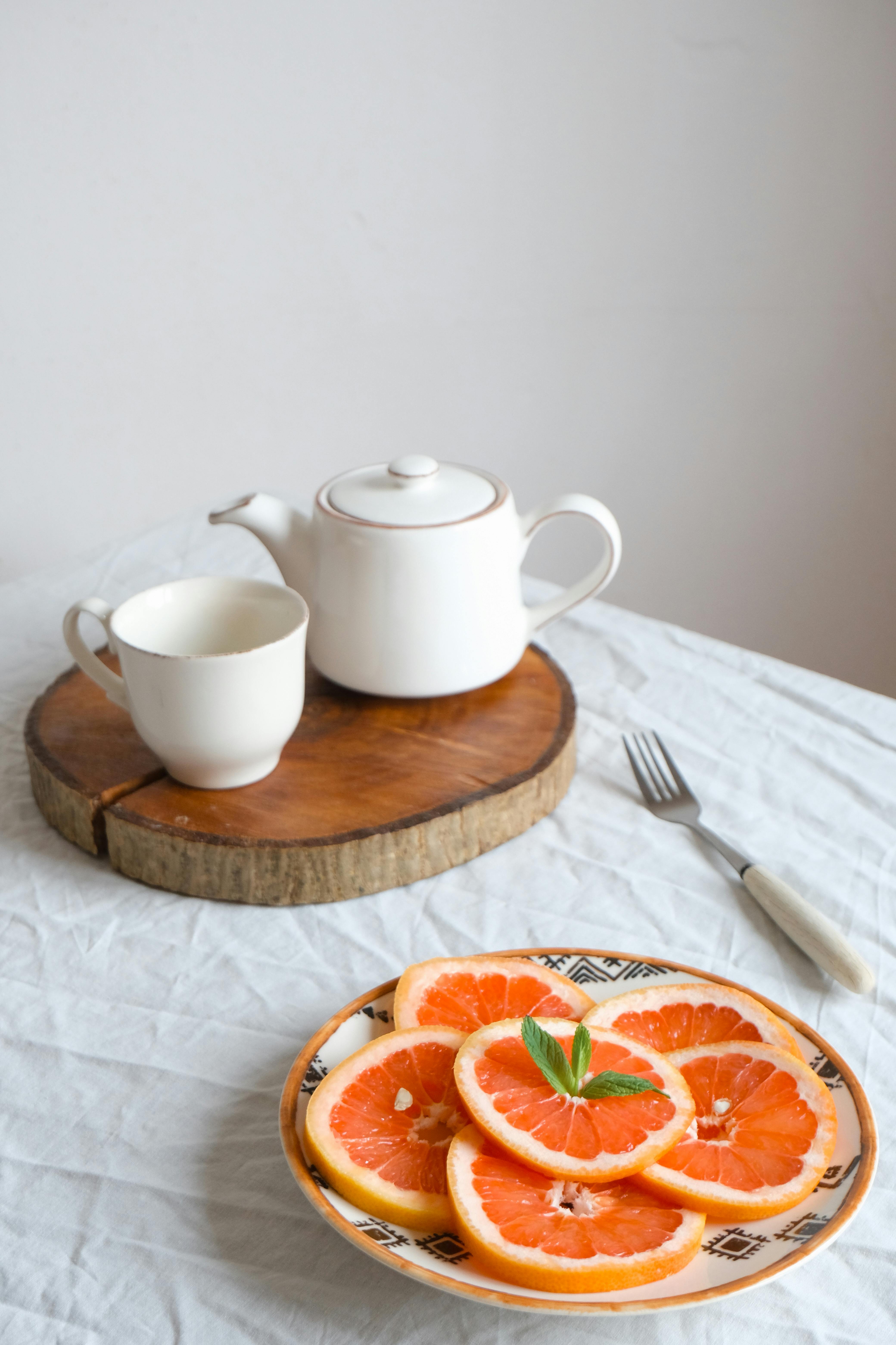 Porcelain Teapot and Cup · Free Stock Photo
