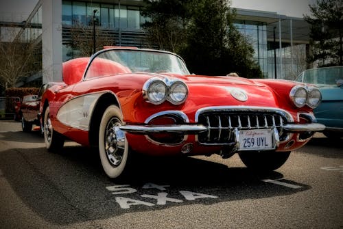 Classic Red Cabriolet