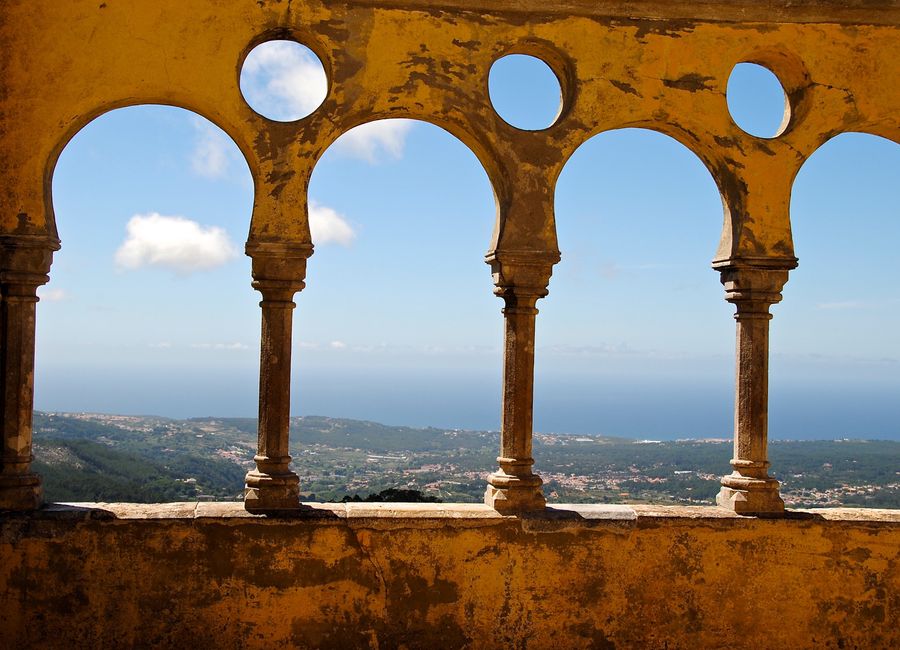 Sintra, Portugal — a travel moment · stay connected with a Sintra eSIM from My Holiday SIM